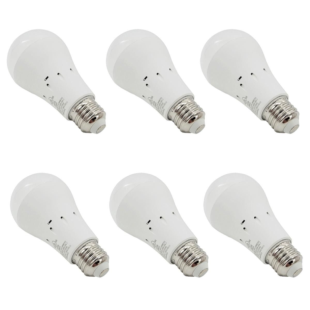 💝𝐐𝐕𝐂 𝐃𝐞𝐚𝐥𝐬 𝐨𝐧 𝐭𝐡𝐞 𝐃𝐚𝐢𝐥𝐲 ✨Living Glow 6-pack Multi-Socket Rechargeable LED Bulbs