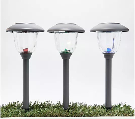 💝𝐐𝐕𝐂 𝐃𝐞𝐚𝐥𝐬 𝐨𝐧 𝐭𝐡𝐞 𝐃𝐚𝐢𝐥𝐲 ✨Eveready 8-piece Solar Color-on-Demand Pathway Lights