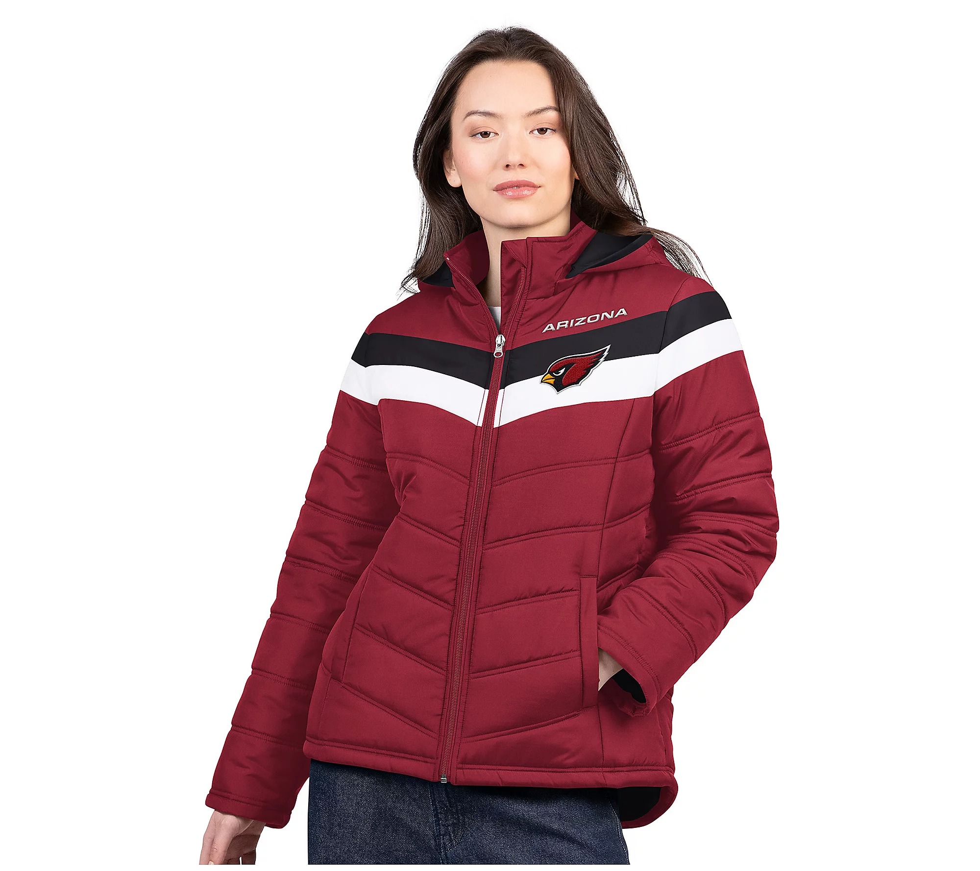 💝𝐐𝐕𝐂'𝐬 𝐁𝐥𝐚𝐜𝐤 𝐅𝐫𝐢𝐝𝐚𝐲 𝐃𝐞𝐚𝐥𝐬 ✨NFL Officially Licensed Women's Quilted Puffer Jacket