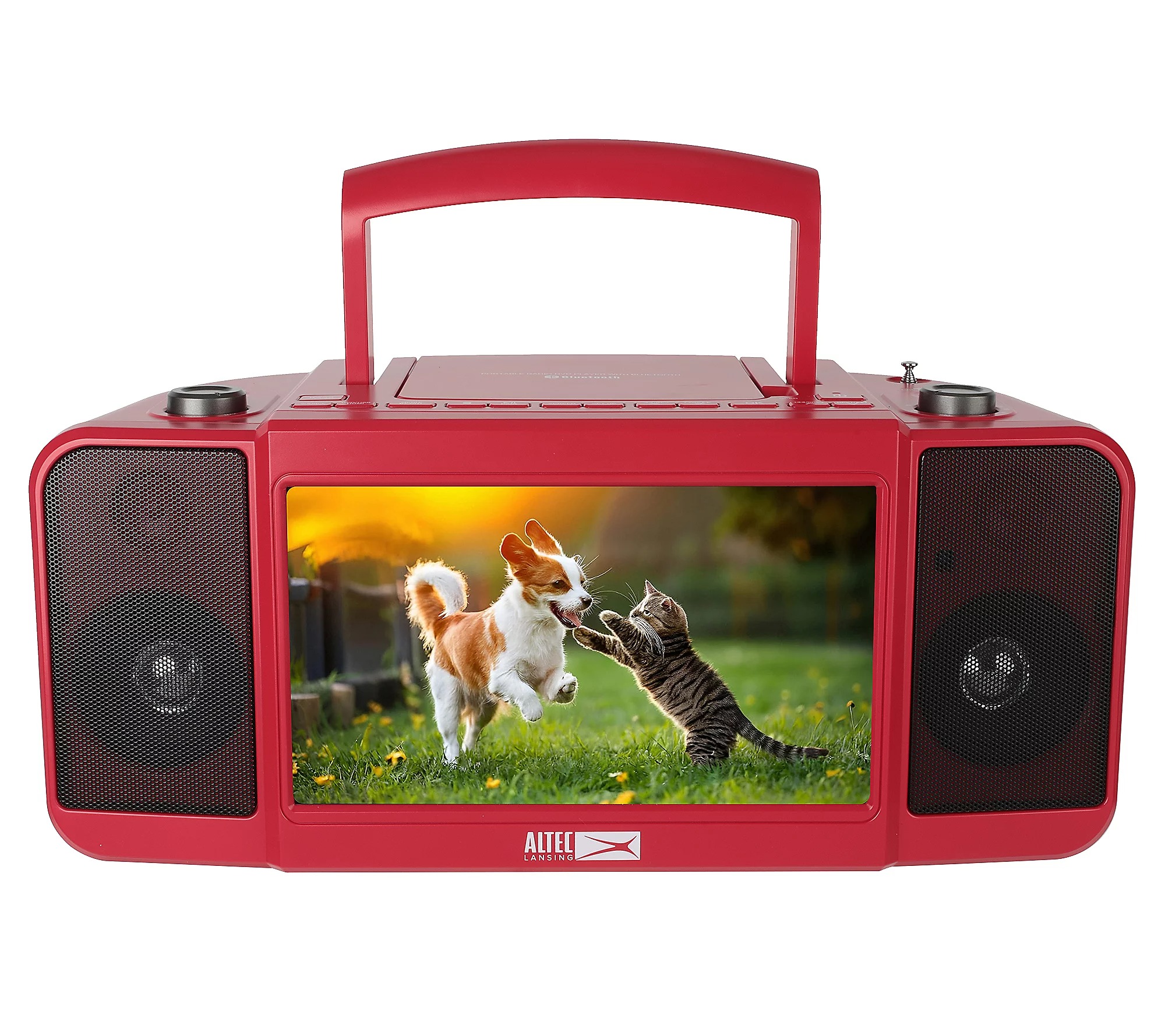 💝𝐐𝐕𝐂 𝐃𝐞𝐚𝐥𝐬 𝐨𝐧 𝐭𝐡𝐞 𝐃𝐚𝐢𝐥𝐲 ✨Altec Lansing 10" TV Streaming Boombox with CD, DVD & Radio