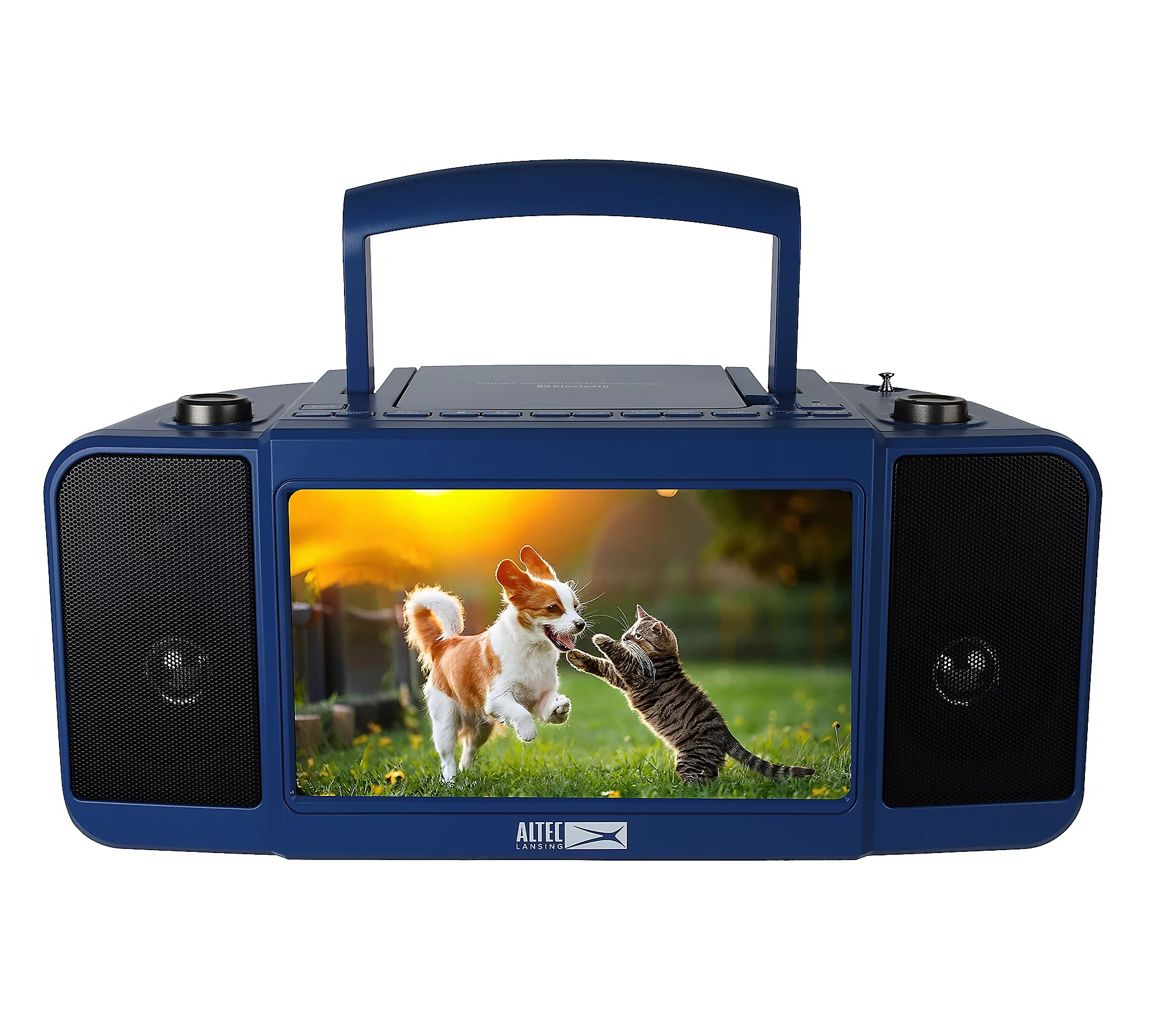 💝𝐐𝐕𝐂 𝐃𝐞𝐚𝐥𝐬 𝐨𝐧 𝐭𝐡𝐞 𝐃𝐚𝐢𝐥𝐲 ✨Altec Lansing 10" TV Streaming Boombox with CD, DVD & Radio