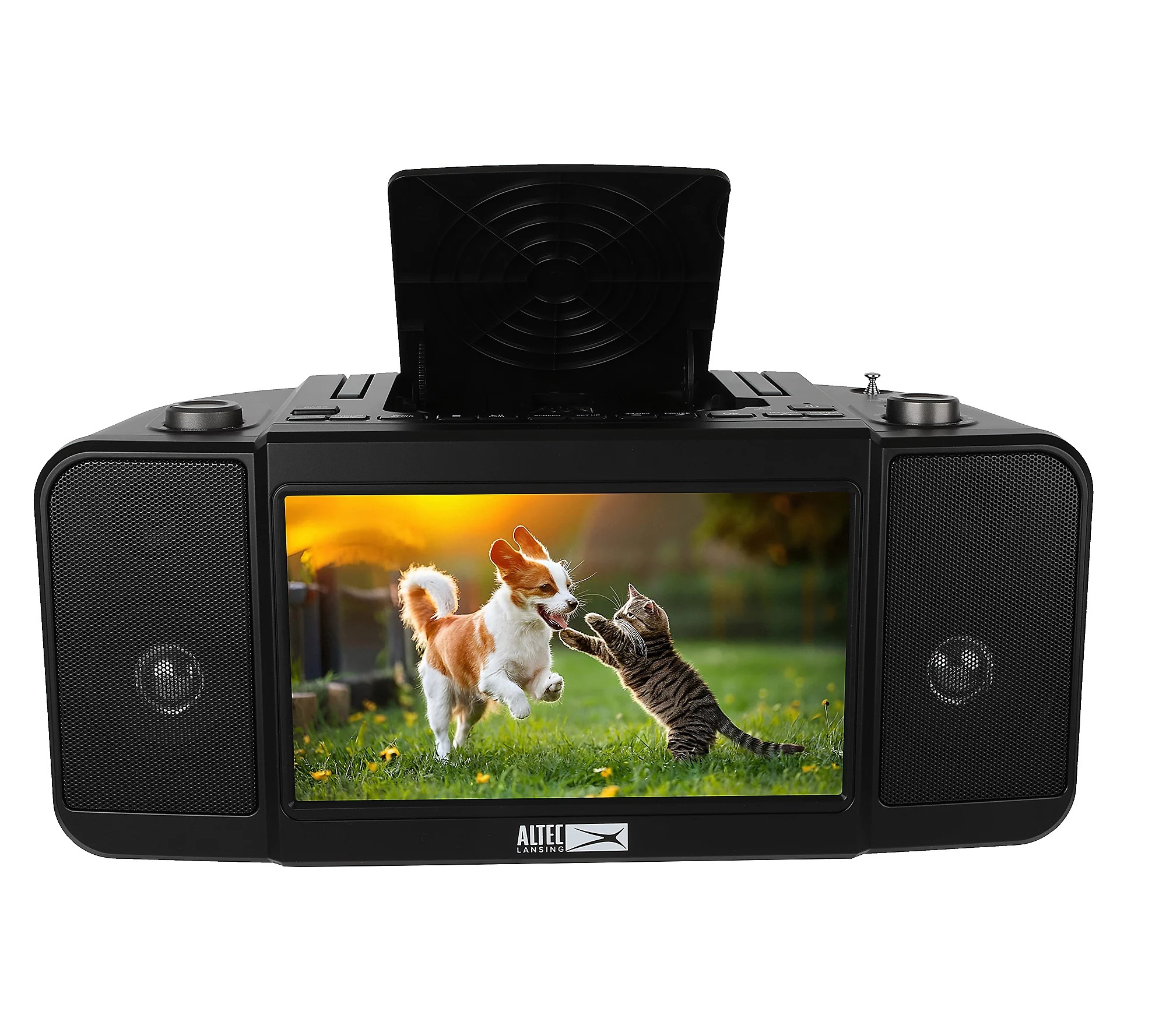 💝𝐐𝐕𝐂 𝐃𝐞𝐚𝐥𝐬 𝐨𝐧 𝐭𝐡𝐞 𝐃𝐚𝐢𝐥𝐲 ✨Altec Lansing 10" TV Streaming Boombox with CD, DVD & Radio