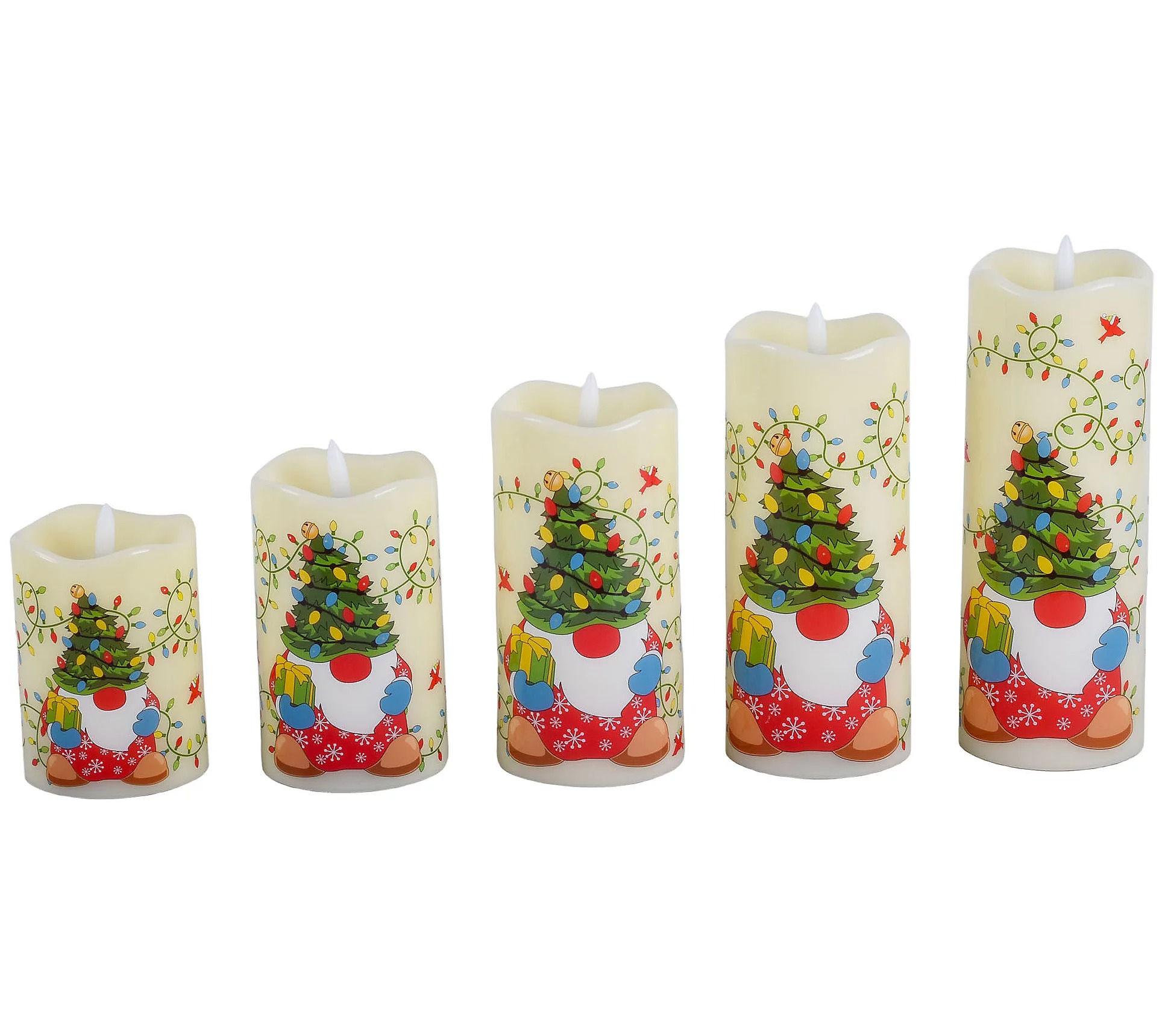 💝𝐐𝐕𝐂 𝐃𝐞𝐚𝐥𝐬 𝐨𝐧 𝐭𝐡𝐞 𝐃𝐚𝐢𝐥𝐲 ✨Temp-tations Seasonal Set of 5 Fiberoptic Candles