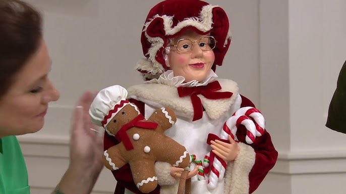 💝𝐐𝐕𝐂 𝐃𝐞𝐚𝐥𝐬 𝐨𝐧 𝐭𝐡𝐞 𝐃𝐚𝐢𝐥𝐲 ✨4' Oversized Santa or Mrs. Claus Figure