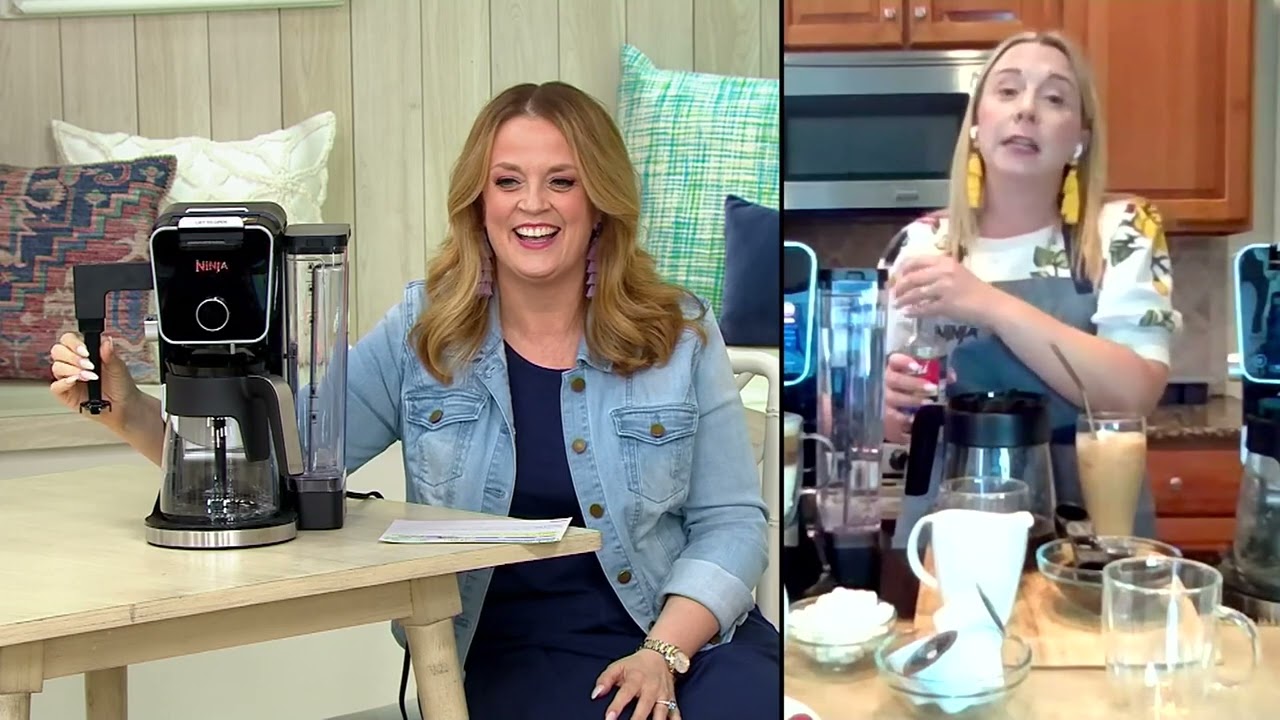 Ninja Dual Brew Specialty Coffee System with Fold Away Frother on QVC