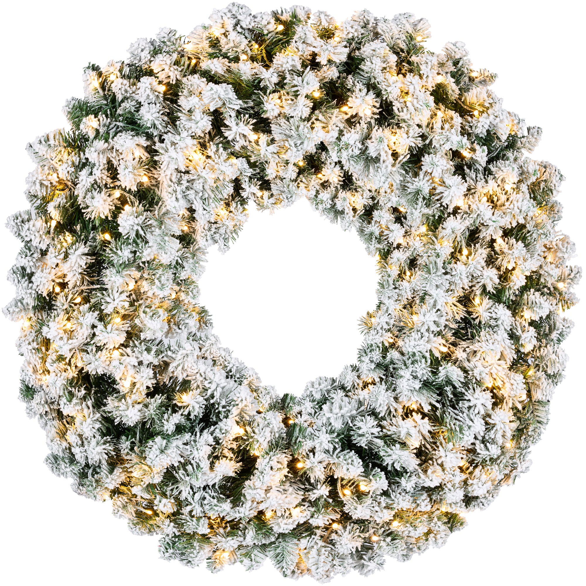 💝𝐐𝐕𝐂 𝐃𝐞𝐚𝐥𝐬 𝐨𝐧 𝐭𝐡𝐞 𝐃𝐚𝐢𝐥𝐲✨Artificial Pre-Lit Fir Christmas Wreath Décor w/ Red Bow