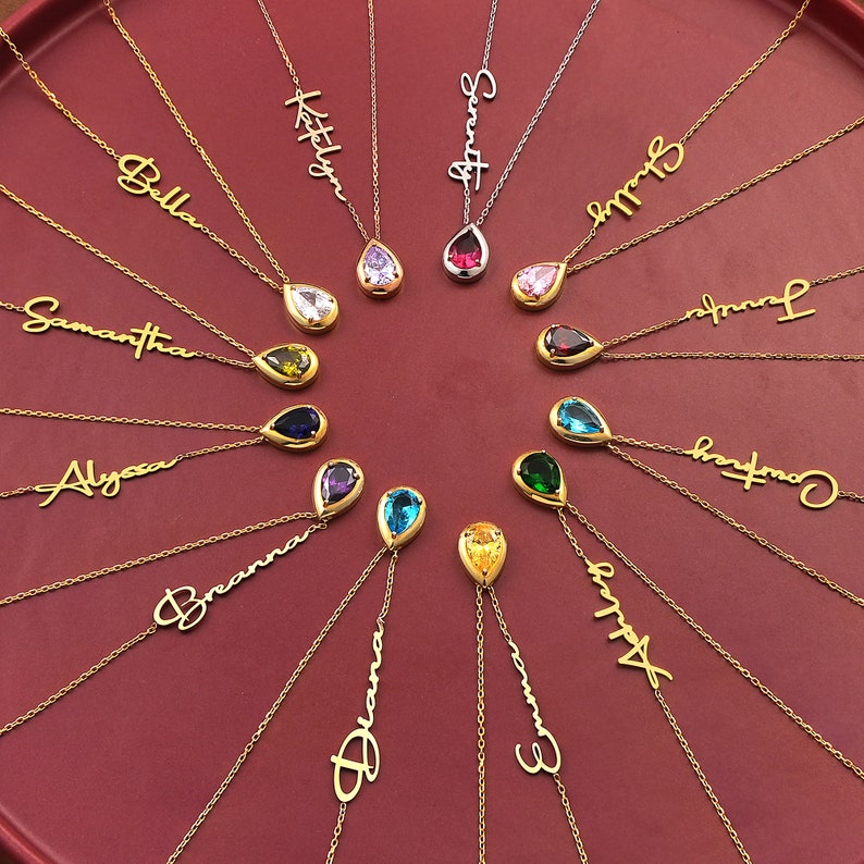 Handmade Alexandrite Birthstone Necklace