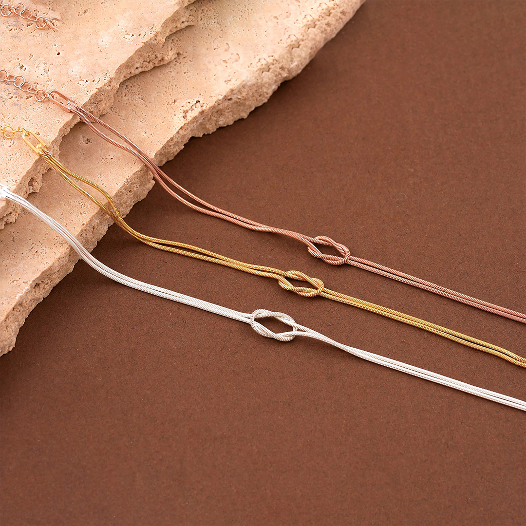 Mother & Daughter Bond Knot Bracelets