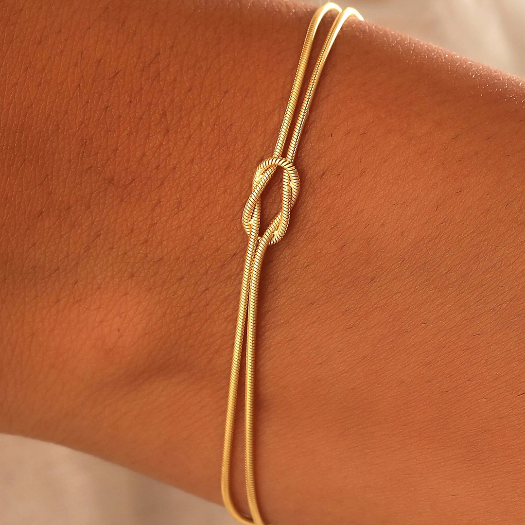 Mother & Daughter Bond Knot Bracelets