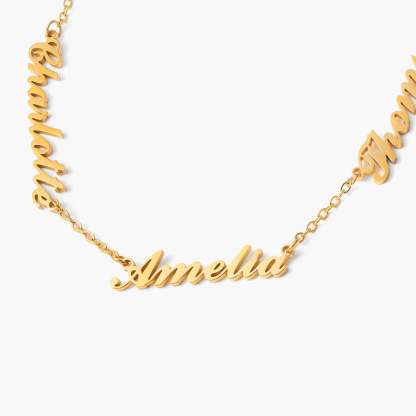Multiple Name Necklace