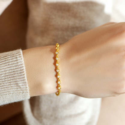 Bezel Bracelet