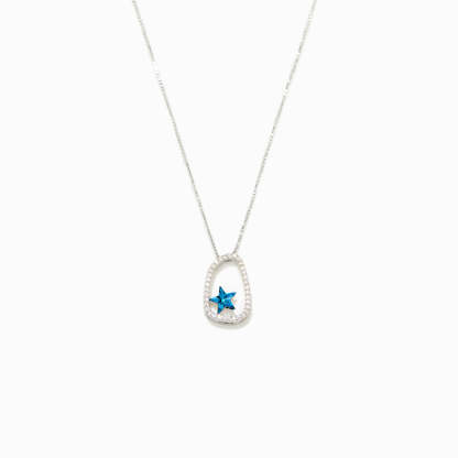 Autism Awareness Gift Star Necklace