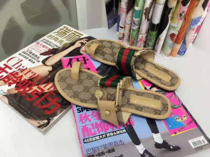 WOMEN'S DOUBLE G MATELASS脡 CANVAS SLIDE SANDAL