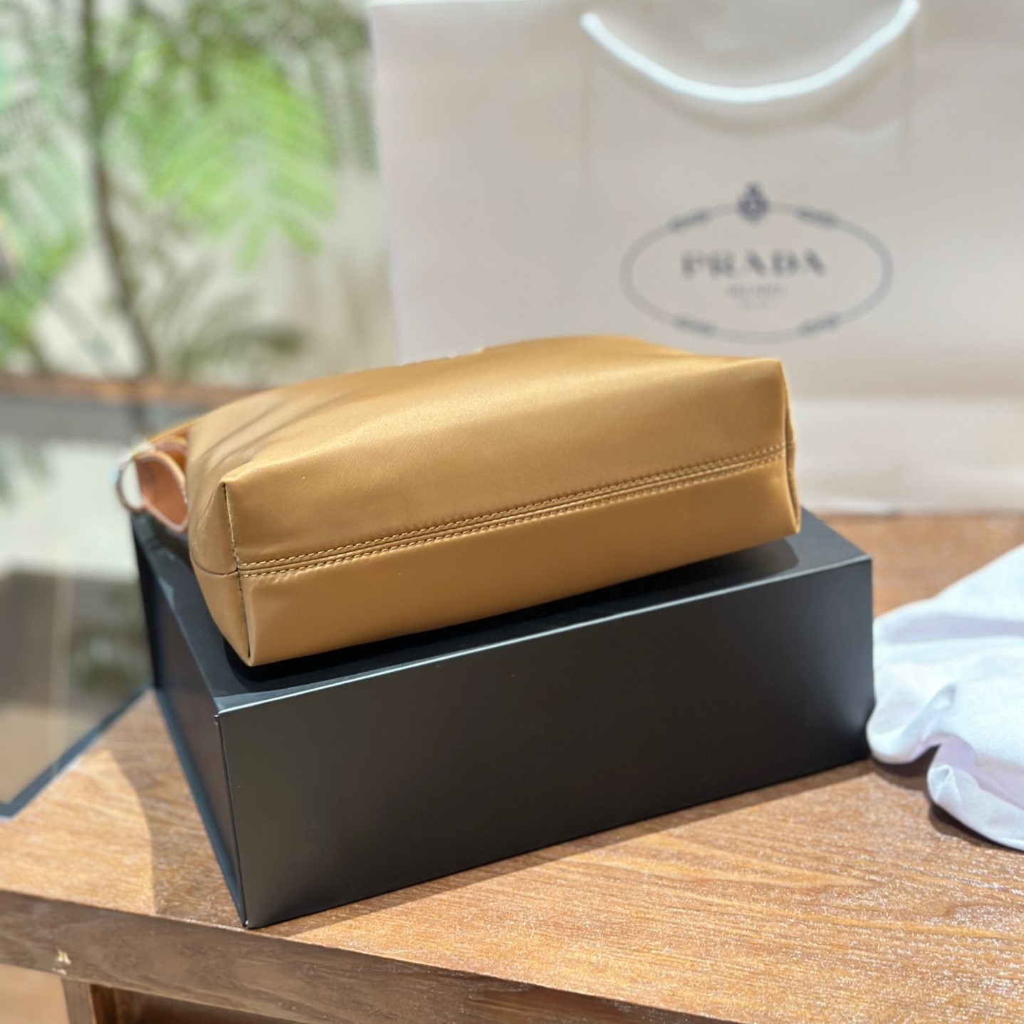 Re-Edition 2005 Re-Nylon and Saffiano mini bag