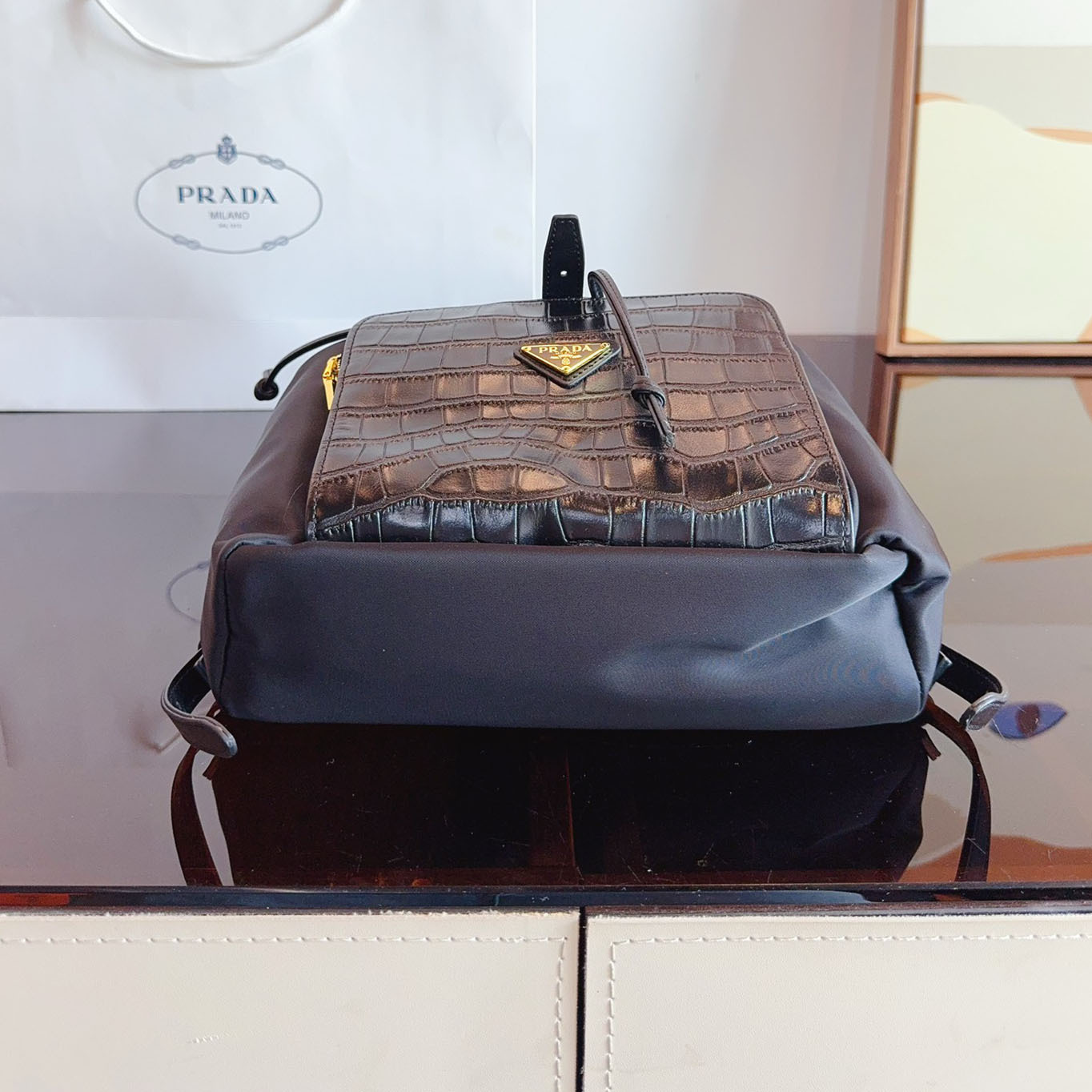 Tessuto Nylon Backpack