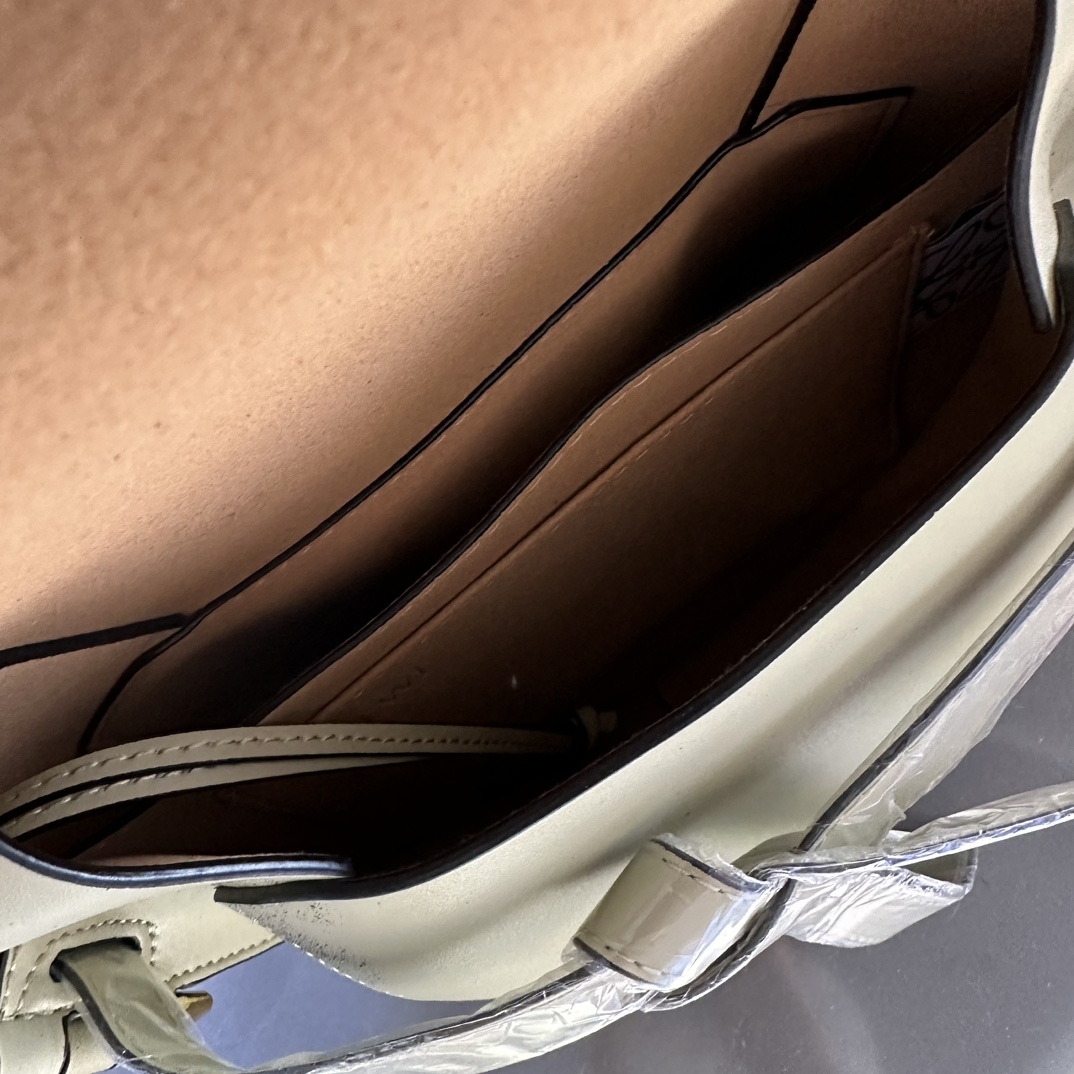 Gate Dual bag in soft calfskin and jacquard