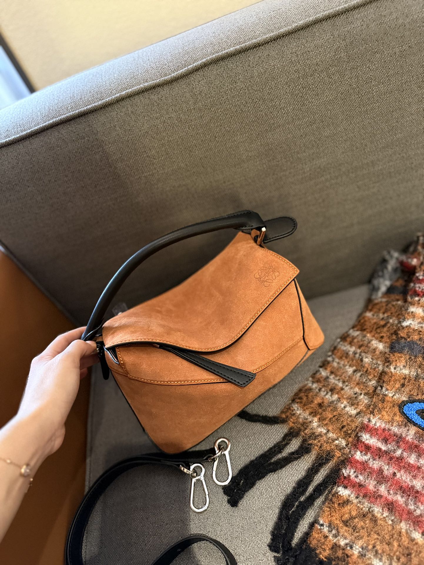 Small Puzzle bag in classic calfskin