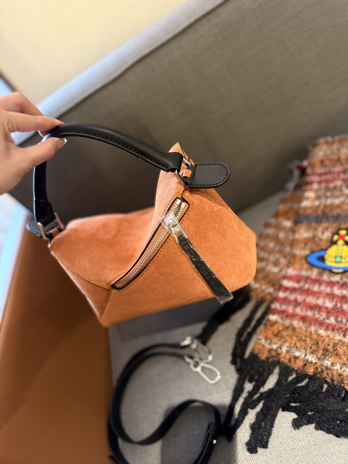 Small Puzzle bag in classic calfskin