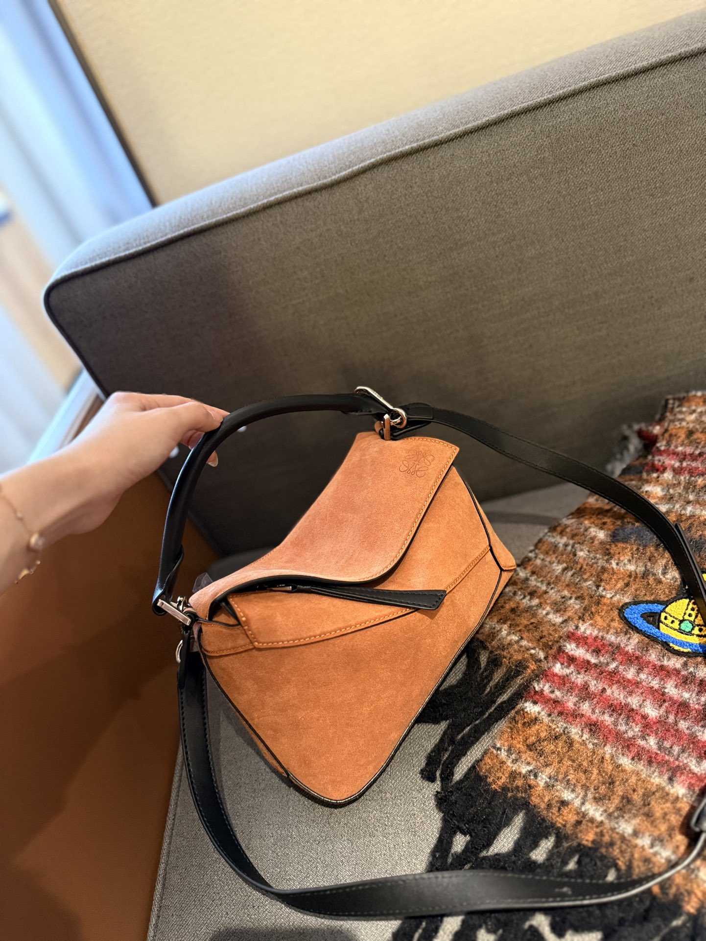 Small Puzzle bag in classic calfskin