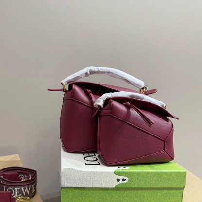 Puzzle bag in classic calfskin