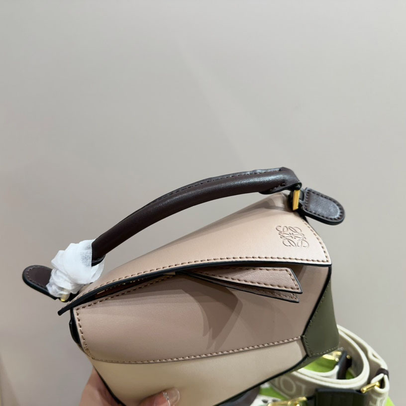 Puzzle bag in classic calfskin