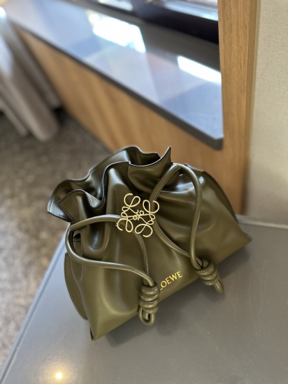 Flamenco clutch in nappa calfskin