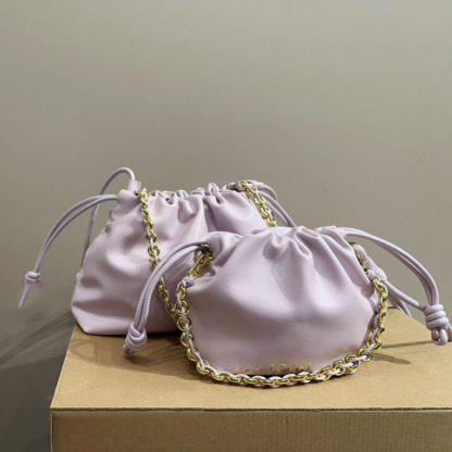 Flamenco purse in mellow nappa lambskin