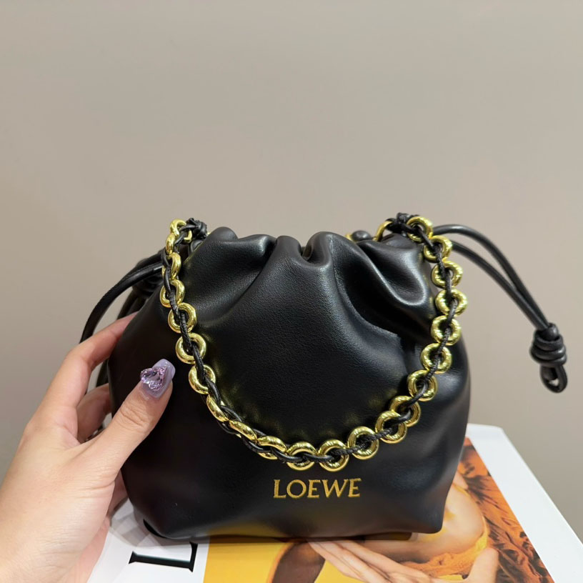 Flamenco purse in mellow nappa lambskin