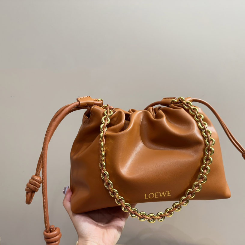 Flamenco purse in mellow nappa lambskin