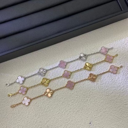 Vintage Alhambra bracelet, 5 motifs