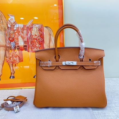 Herthtmes Togo Leather Birkin 25/30/35