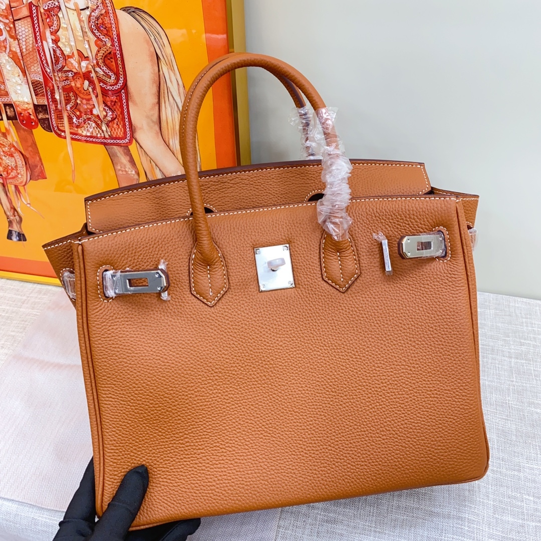 Herthtmes Togo Leather Birkin 25/30/35