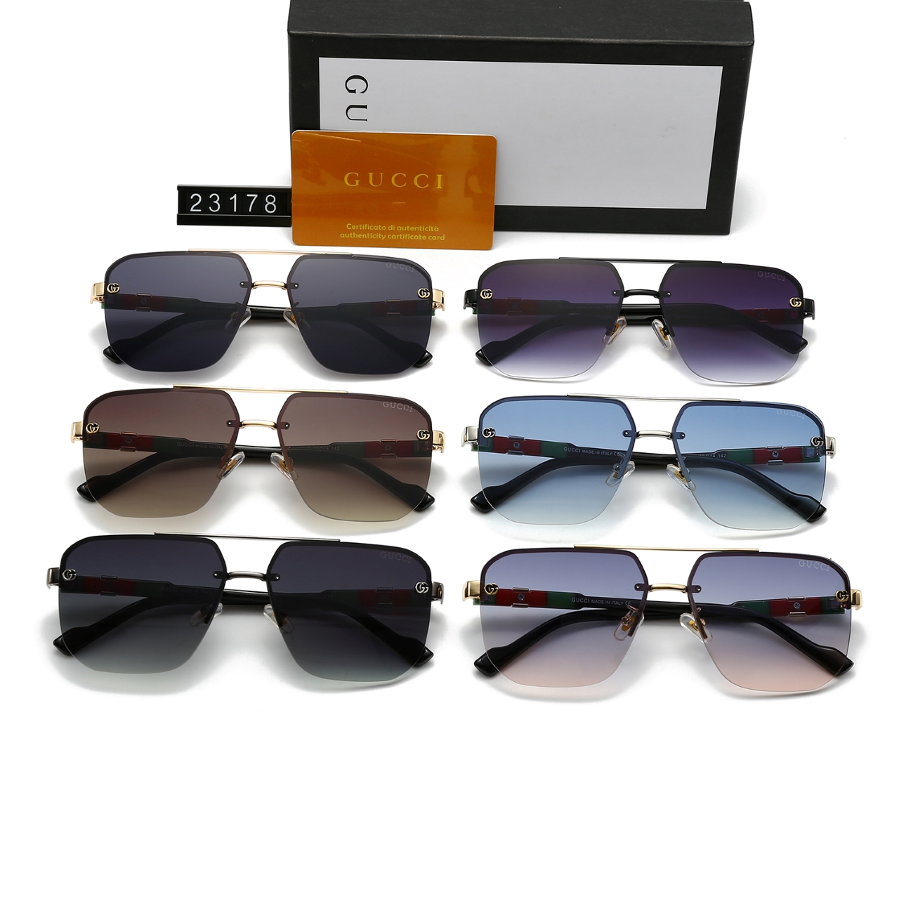 6-color fashionable GthtG sunglasses