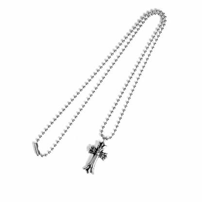 SMALL DOUBLE CROSS PENDANT