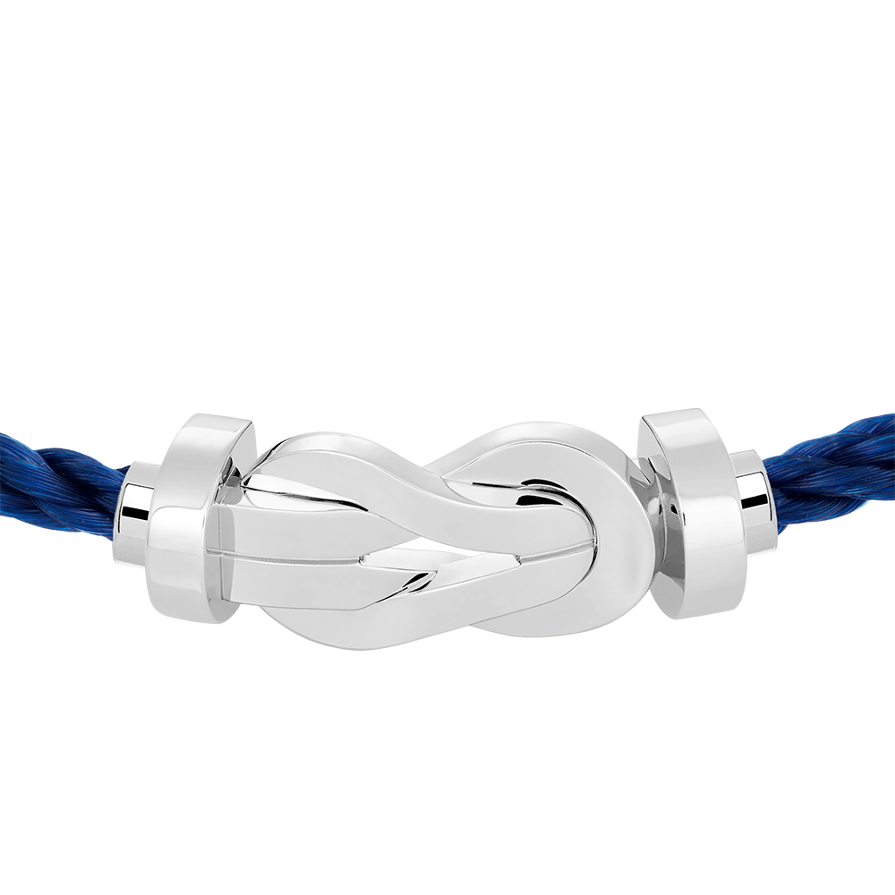 CHANCE INFINIE BRACELET 18K WHITE GOLD LARGE MODEL