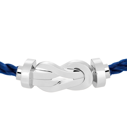 CHANCE INFINIE BRACELET 18K WHITE GOLD LARGE MODEL