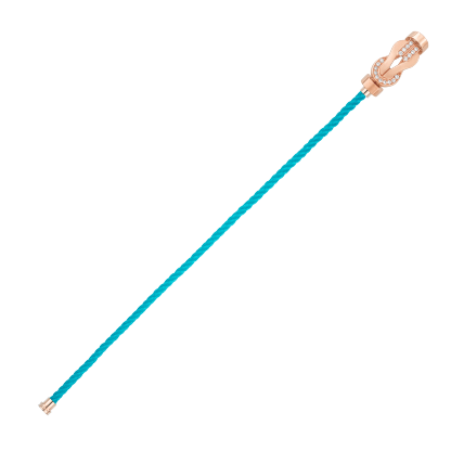 CHANCE INFINIE BRACELET 18K PINK GOLD AND DIAMONDS MEDIUM MODEL