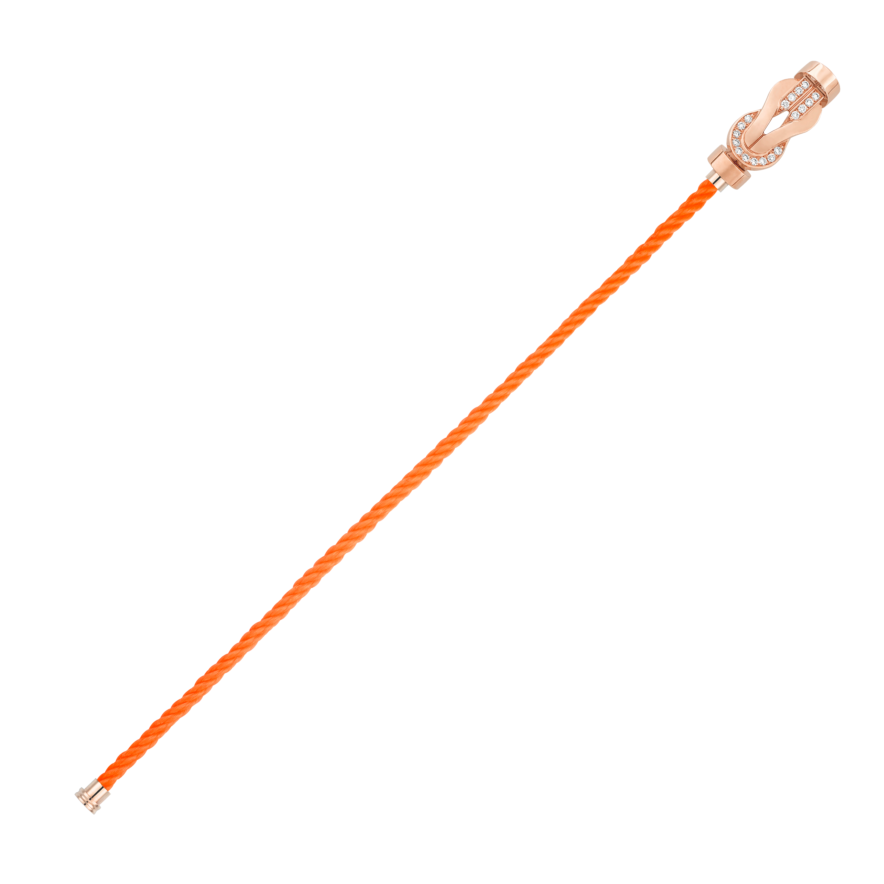 CHANCE INFINIE BRACELET 18K PINK GOLD AND DIAMONDS MEDIUM MODEL