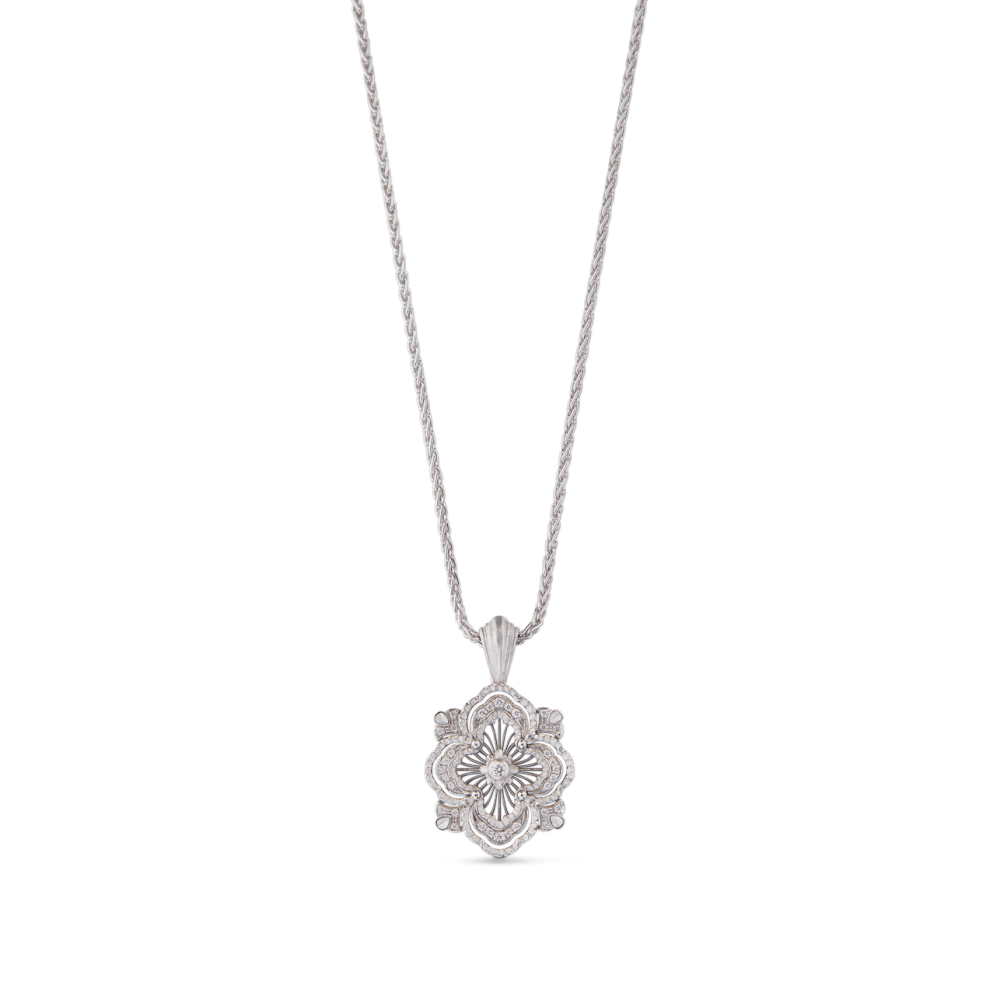 OPERA TULLE WHITE GOLD AND DIAMONDS PREMIUM PENDANT