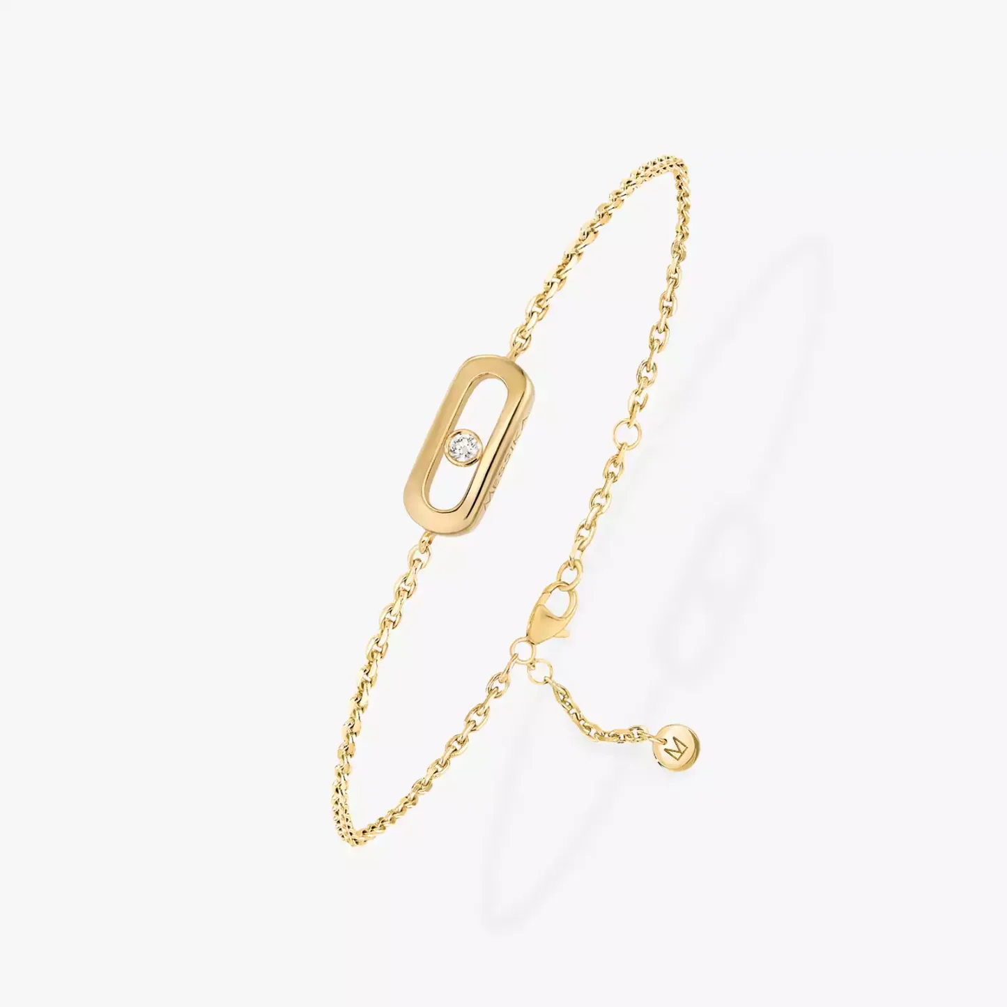 Children's Bracelet Yellow Gold Diamond Bracelet