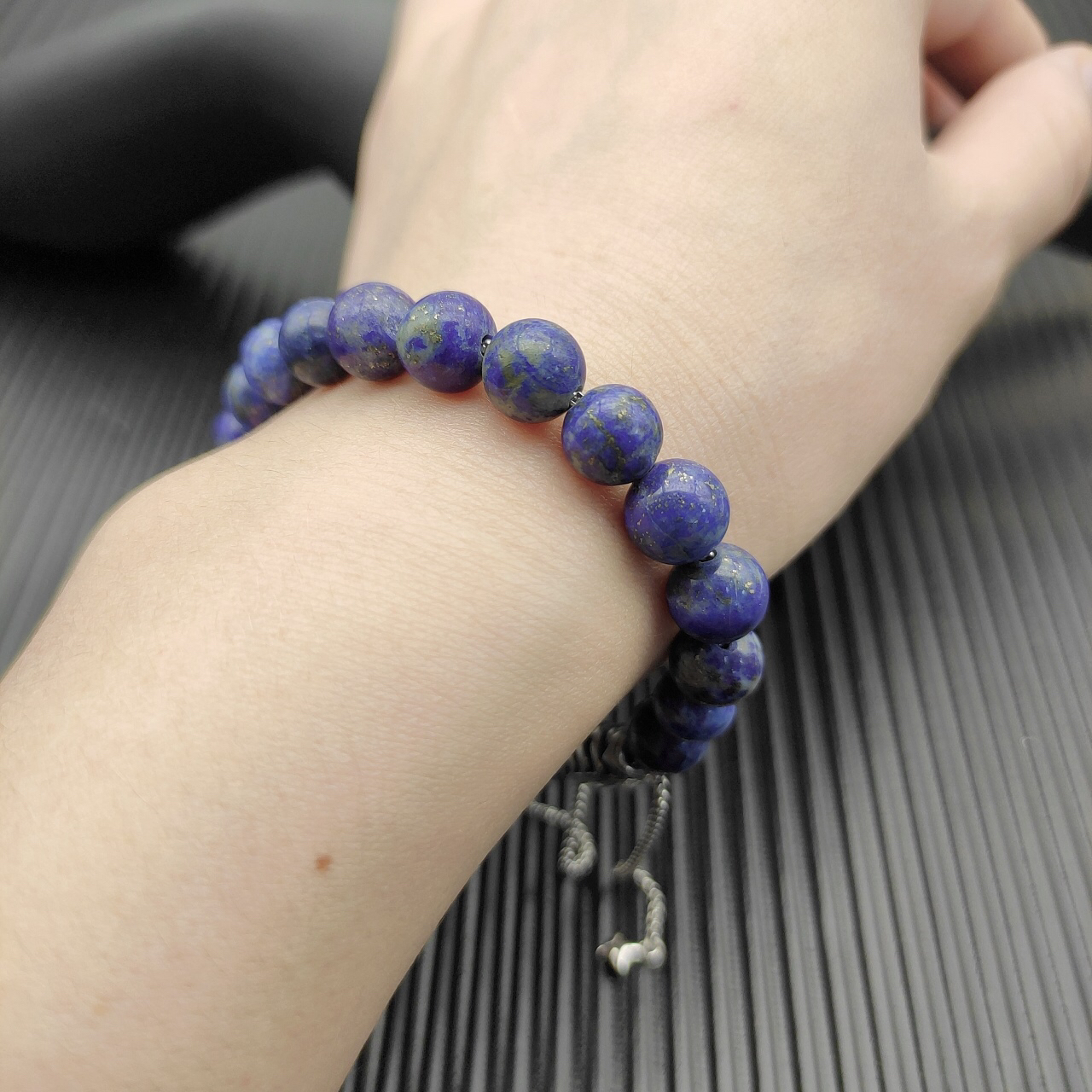 8MM Stretch Rock Crystal Bracelet