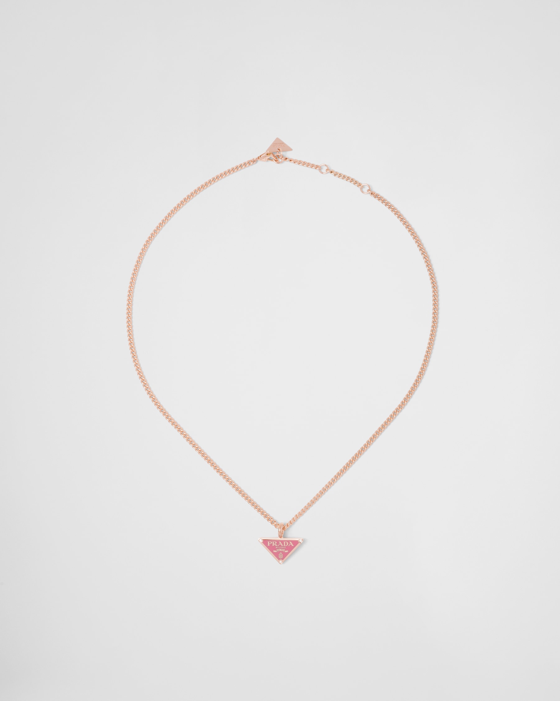 Eternal Gold pendant necklace in pink gold with diamonds