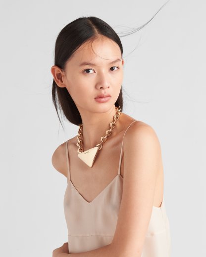 Eternal Gold large pendant necklace in yellow gold