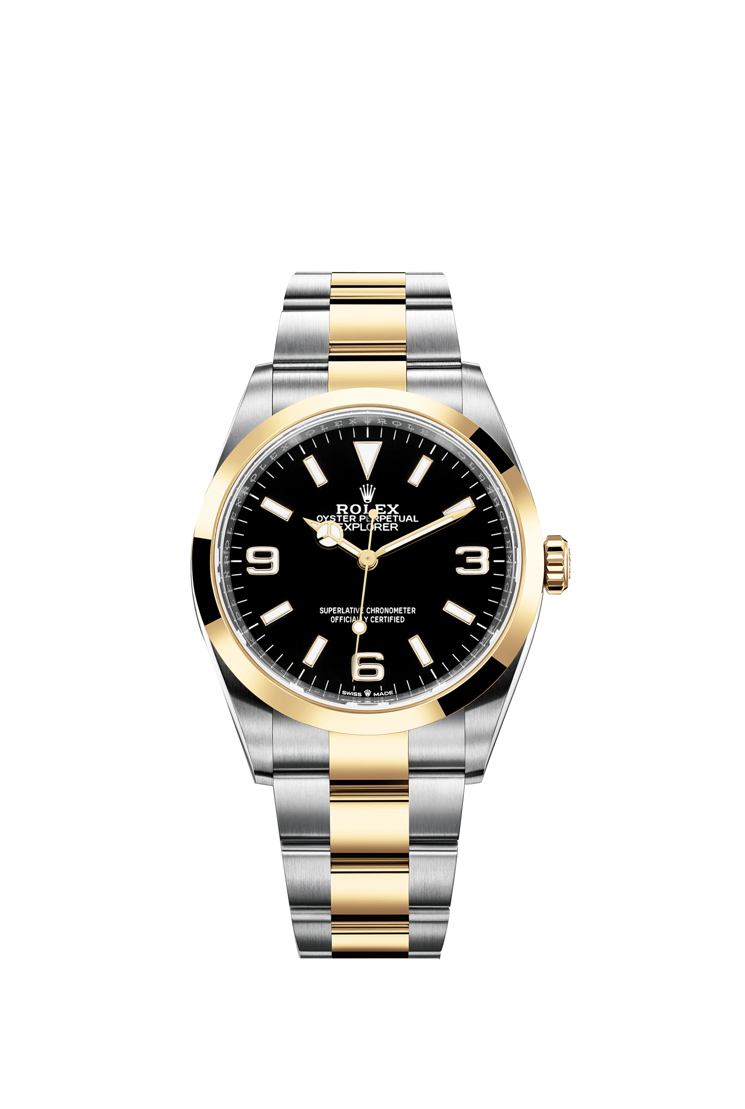 Explorer, 18k Yellow Gold and Stainless steel, 36mm, Ref# 124273-0001, 2024