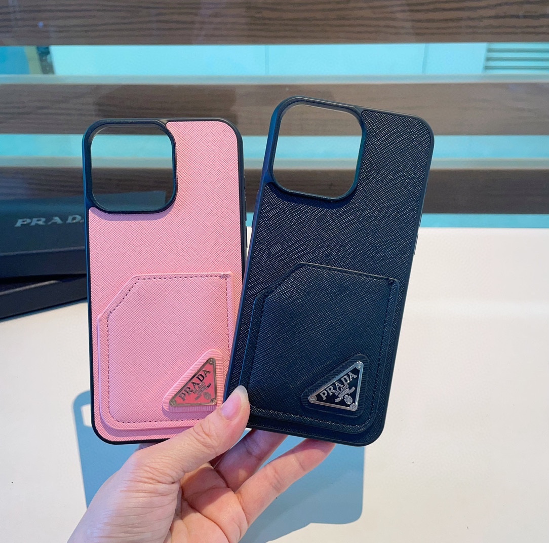 Crossgrain card pocket phone case