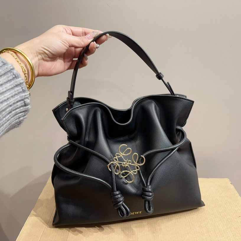 Flamenco clutch in nappa calfskin