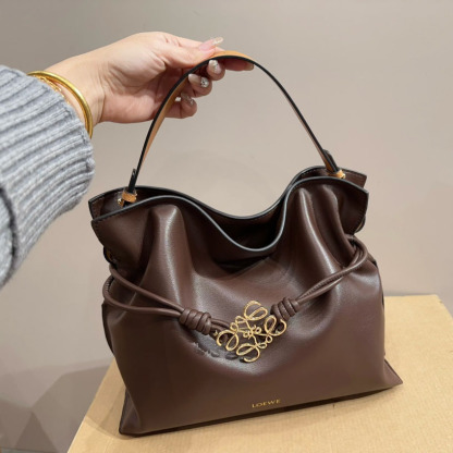 Flamenco clutch in nappa calfskin