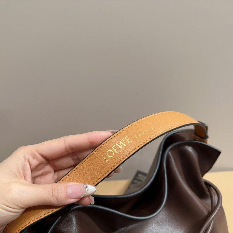 Flamenco clutch in nappa calfskin