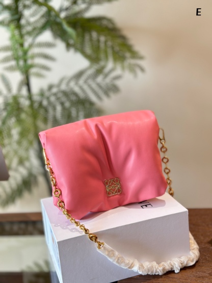 Goya Puffer bag in shiny nappa lambskin