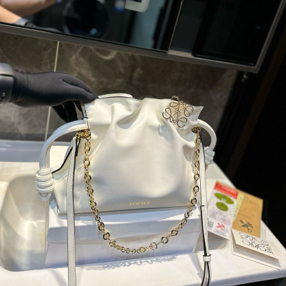 Flamenco clutch in nappa calfskin